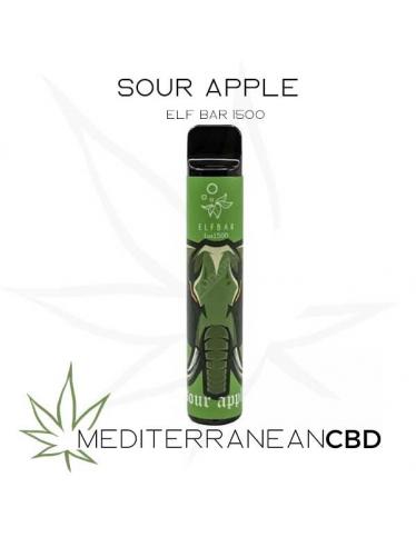Sour Apple - Pod Elf Bar 1500