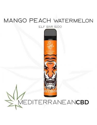Mango Peach Watermelon - Pod Elf Bar 1500